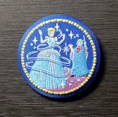 Disney Characters 刺繍缶バッジビスケット2 シンデレラ