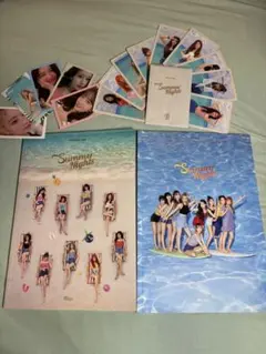 twice summer nights アルバム　　2種類 トレカ付