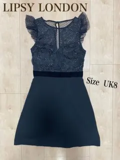 Lipsy London パーティードレス ブラック UK8のサムネイル