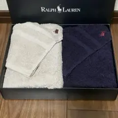 Ralph Lauren ラルフローレン　タオルセット ベビー　ネイビー