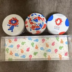 【缶のみ】EXPO2025 大阪万博 ミャクミャク 空き缶 ゴーフル　3缶セット