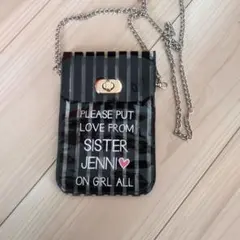 SISTER JENNI ストライプショルダーバッグのサムネイル