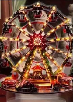 クリスマス 観覧車 飾り ホリデー 置き物 イルミネーション
