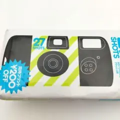 【希少デザイン】FUJIFILM 27SHOTS フィルムカメラ ISO 400のサムネイル