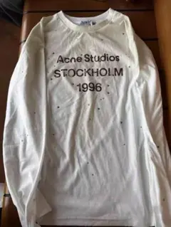 美品 アクネストゥディオス Acne Studios 1996プリント ロン T