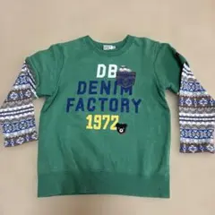 DOUBLE.B トレーナー グリーン120cm