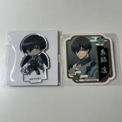 ブルーロック 天狗茶亭 スマイルベースカフェ アクリルミニスタンド 糸師凛