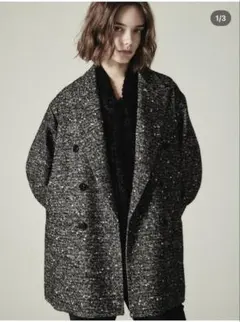 PERVERZE パーバーズ Wavy Check Coat / Black - メルカリ