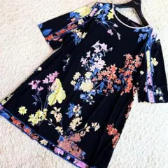 2XL 44大きいサイズ 未使用級✨️LEONARD カンカン極近年チュニックのサムネイル