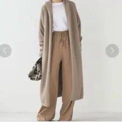 美品✨GALLARDA GALANTE チャイニーズラクーン　ふわふわニット