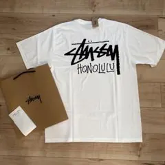 【新品 未使用品】Stüssy HONOLULU Tシャツ ホワイト