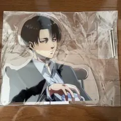 進撃の巨人 くじメイト オンライン ティータイム 特大 アクリルパネル リヴァイ