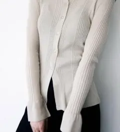 Ribbed Set Cardigan ohotoro オオトロ - メルカリ