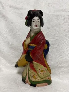 郷土玩具 堤土人形 佐藤吉夫作 力士 相撲 高さ43cm - メルカリ