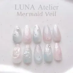 EVER NAIL K Mermaid Pink XS 長さ調整済み グルー付き - メルカリ