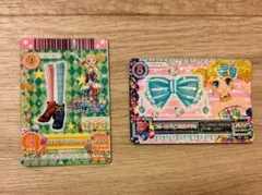 アイカツ カードセット スイートリボンアクセ マジカルシューズ