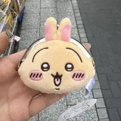 ちいかわ　ミニがま口ポーチ　うさぎ