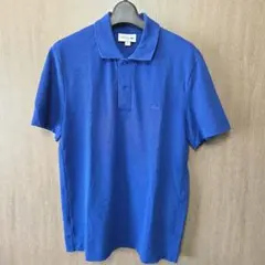 LACOSTE ラコステ ポロシャツ ブルー SLIM FIT