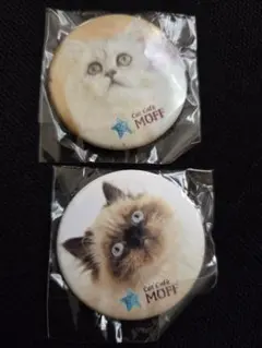 猫カフェmoff 缶バッジ　イオン豊川