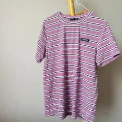 DAZY ボーダーTシャツ パープル S