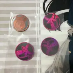 未開封　ブイズポケコイン　4つ　ブースター エーフィ　ポケモンコイン