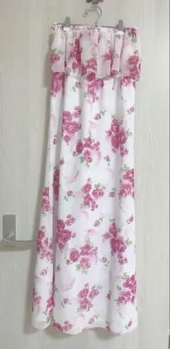MA*RS 新品未使用 希少品 当時品 ローズ柄 マキシロングワンピース
