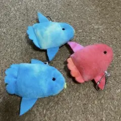 マンボウ ぬいぐるみ マスコット 3点セットのサムネイル