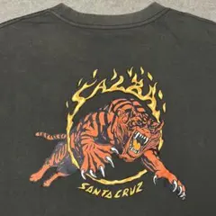 希少✨️ SANTA CRUZ Tシャツ 半袖 サルバタイガー L 虎 ブラック 