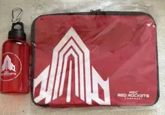 NECレッドロケッツファンクラブ特典マルチケース&ミニボトル