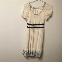 レストローズ ワンピース 美品 刺繍lest rose