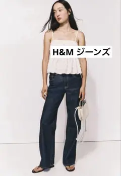 H&M DIVIDED デニムパンツ インディゴブルーのサムネイル