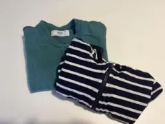 【２枚セット】ベビーSHIPS ジップアップ カットソー 等のサムネイル