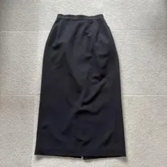 ロングタイトスカート　ブラックM