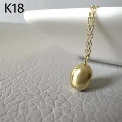 B042702) K18 YG ネックレス アクセサリー 18金 - メルカリ