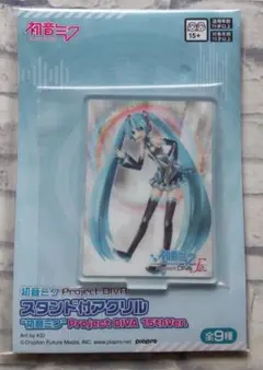 初音ミクスタンド付アクリルProjectDIVA 15thVer.F2ndPS3