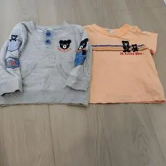 DOUBLE.B Tシャツ、スウェットセット サイズ80