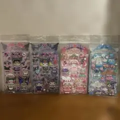 サンリオ　ファッションコーディネートシール　クロミ　マイメロ　シナモン　韓国購入