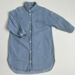 韓国子供服 ♡ デニムロングワンピース / XL