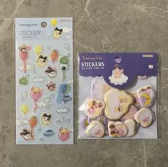 たまごっち キラふわシール ぷっくりピースシール