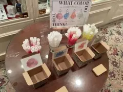 ウェディング　ドレス色当て　ボード＆投票箱セット