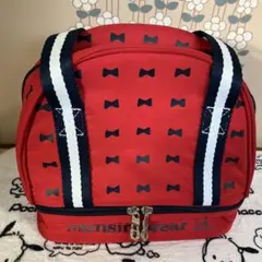 Munsingwear ゴルフ用ポーチ レッド⭐︎保冷ランチバックとしても