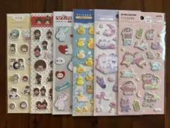 キャラクターシールセット 6種類