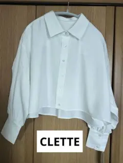 【タグ付・訳あり】CLETTE クレット ショート丈シャツ LLサイズのサムネイル