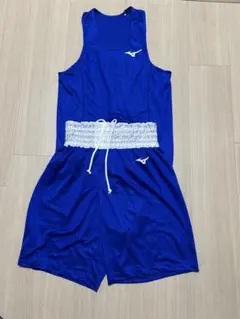 winning ボクシング公式　ユニフォーム青 S-M winning ボクシング公式 ユニフォーム青 S-M - メルカリ