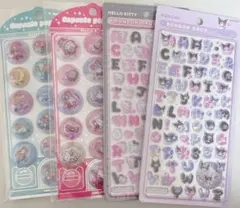 【新品未開封正規品】サンリオボンボンとカプセルシール 4枚セット✨️