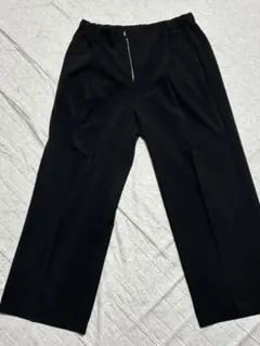 Lui's ブラック ワイドストレートパンツ Mサイズのサムネイル