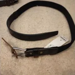 GU　テープベルト　2セット　サイズM　黒·茶 新品タグ付き有り(黒)