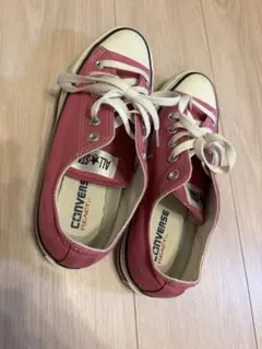 Converse All Star ピンク ローカット スニーカー