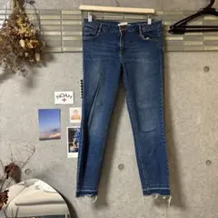 ZARA ザラ　スキニーデニム ダークブルー