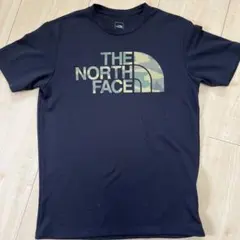 THE NORTH FACE カモフラージュロゴ Tシャツ Sサイズ